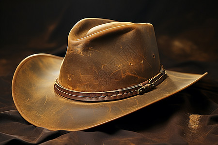 牛仔竞技风格帽子背景图片