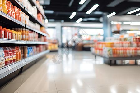 杂货店的食品背景图片