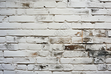 白砖墙纹理背景背景图片