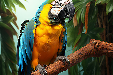 热带多彩鹦鹉图片
