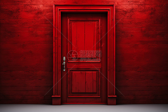 红色之门图片