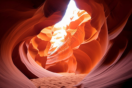 山洞里的沙地背景图片