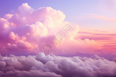 美丽的云海背景图片
