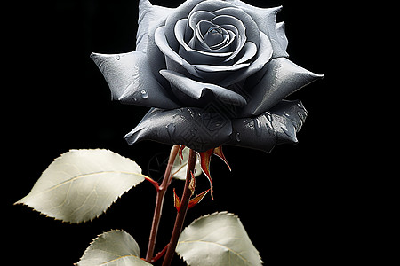 稀有的黑玫瑰图片