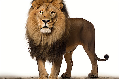 霸气的狮王图片