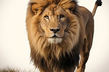 丛林王者的狮子图片