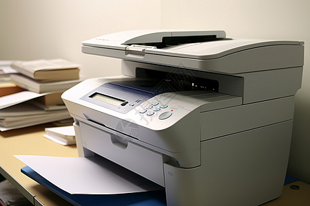 企业办公室中的打印机图片