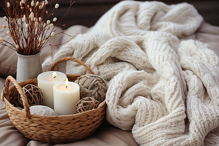 冬天保暖的织物图片