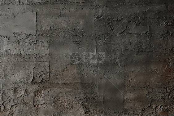 吭呲不平的水泥墙壁背景图片
