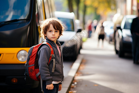 孩子的交通安全教育背景