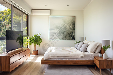 现代风格的卧室图片