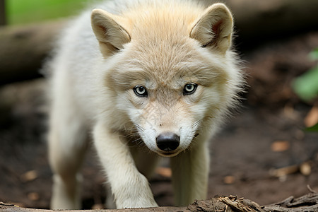 野生肉食动物的孤狼背景图片