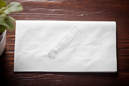 平整的餐巾纸图片