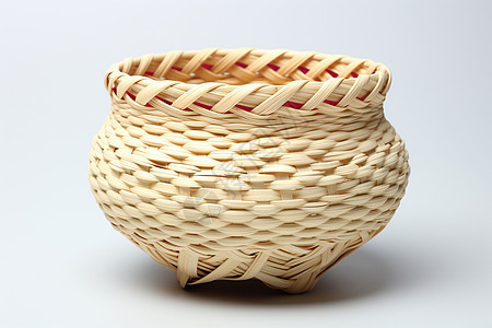 编织的竹篮图片