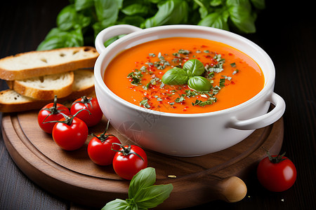 番茄汤的诱惑图片