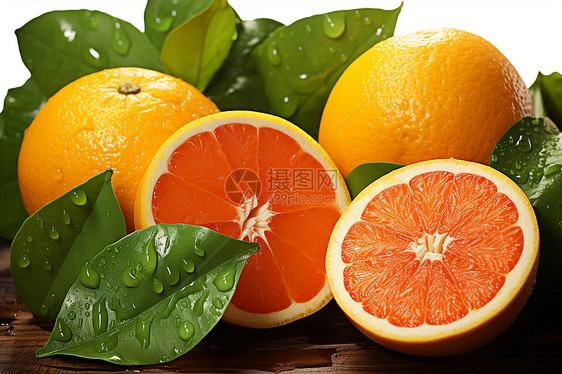 美味的柑橘水果图片
