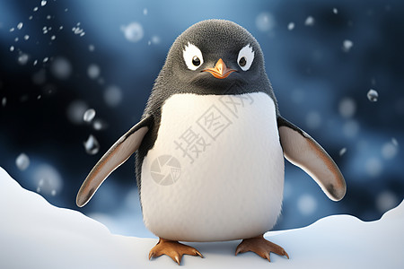 小巧可爱的小企鹅图片