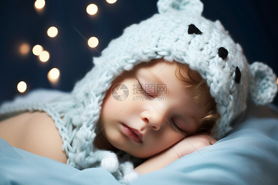睡梦中的宝宝图片