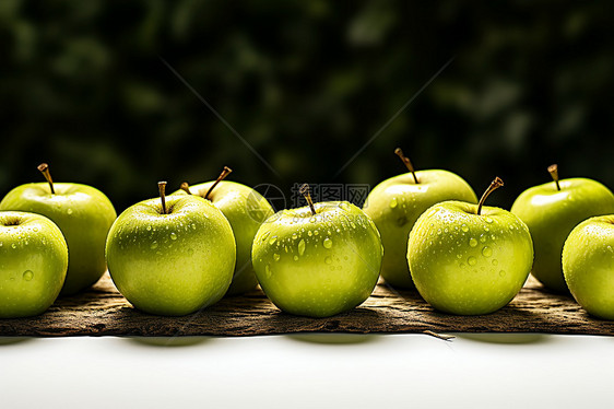营养丰富的苹果水果图片