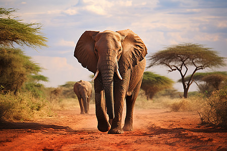 大象家族图片