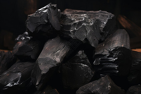 燃烧的黑暗煤图片