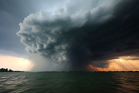 海上风暴图片
