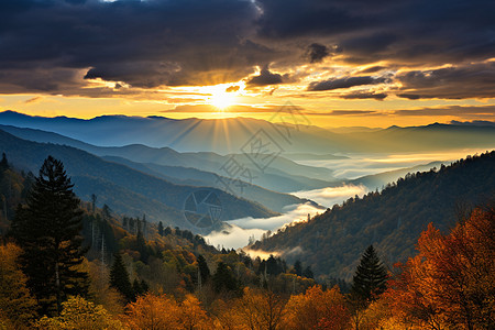 云间山河背景