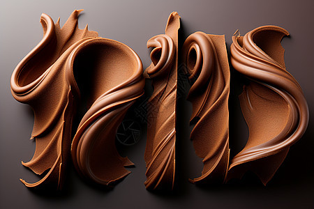 甜蜜巧克力卷图片