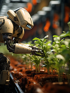 机器人种植师图片