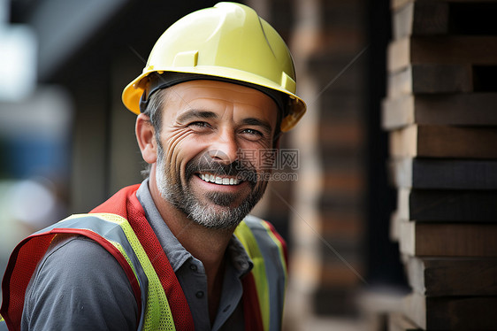 建筑工地的建筑工人图片