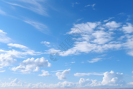 蔚蓝的天空景观背景图片