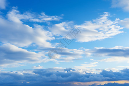 梦幻的天空背景图片