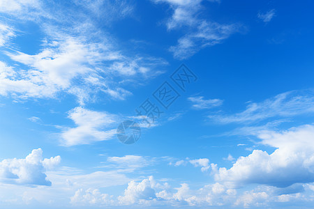 空中的白云图片