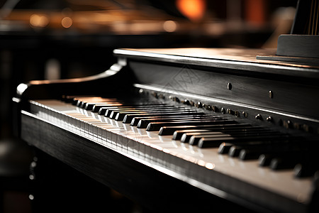 古典艺术气息的钢琴乐器图片