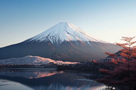 富士山的浪漫图片