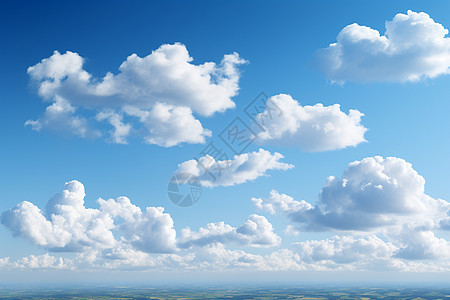 蔚蓝的天空背景图片