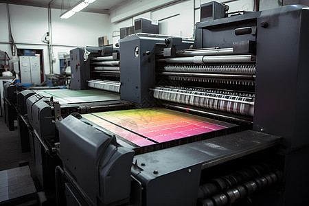 彩虹印刷机图片