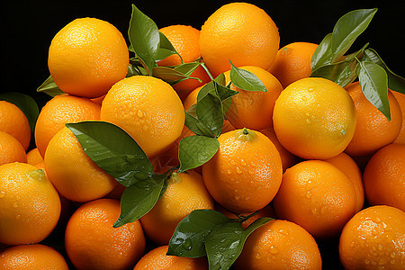 甜美的橙子图片