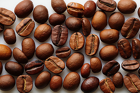 手冲咖啡的咖啡豆背景图片