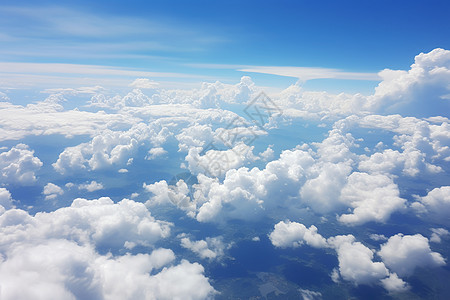 天空景观窗外天空高清图片