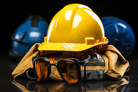 工业矿工的安全套装图片