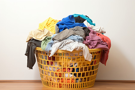 家务劳动中的脏衣篓图片