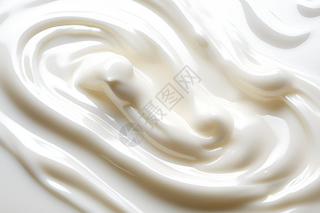 柔软丝滑的酸奶图片