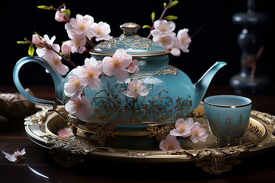传统的中式茶具图片