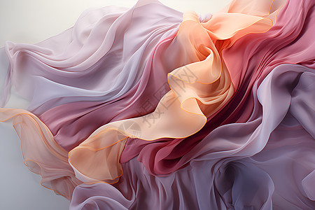 柔软的绚丽流动丝绸设计图片