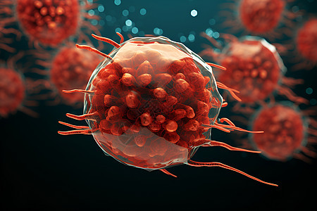 研究的医学细胞背景图片