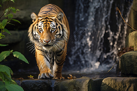 野生的老虎孟加拉虎高清图片