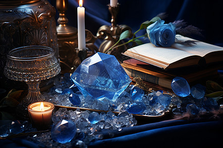 神秘蓝水晶的魔幻之旅图片