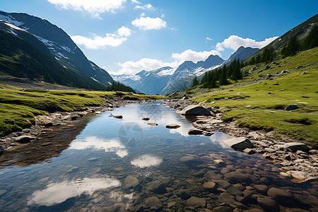 山川湖泊的美丽景观图片