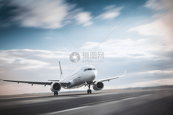 交通运输的民航飞机图片